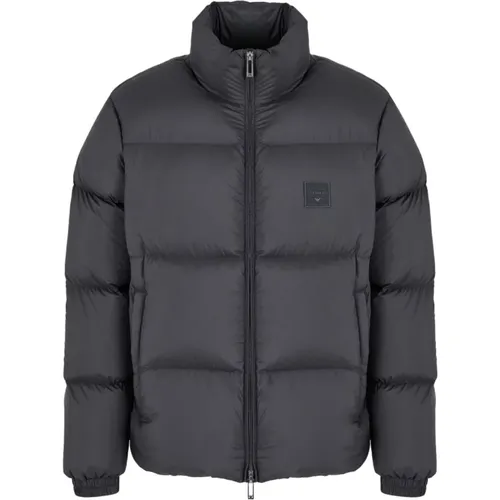 Coats for Men , male, Sizes: M, L, XL - Emporio Armani - Modalova