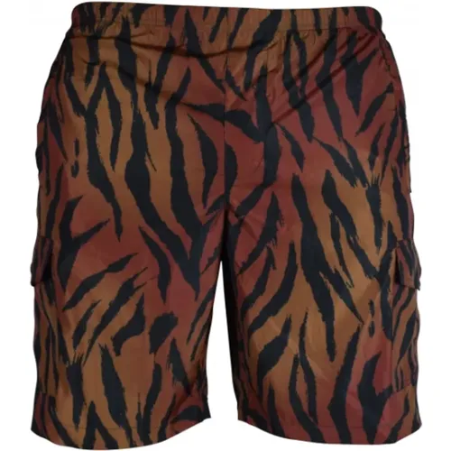 Strandbekleidung Tigerdruck Badehose - Palm Angels - Modalova