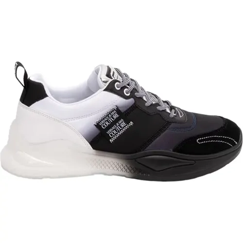 Levion Sneakers - and White Stylish Footwear , male, Sizes: 6 UK, 7 UK - Versace Jeans Couture - Modalova