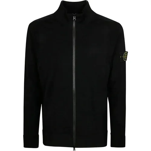 Full Zip Sweater , male, Sizes: XL - Stone Island - Modalova