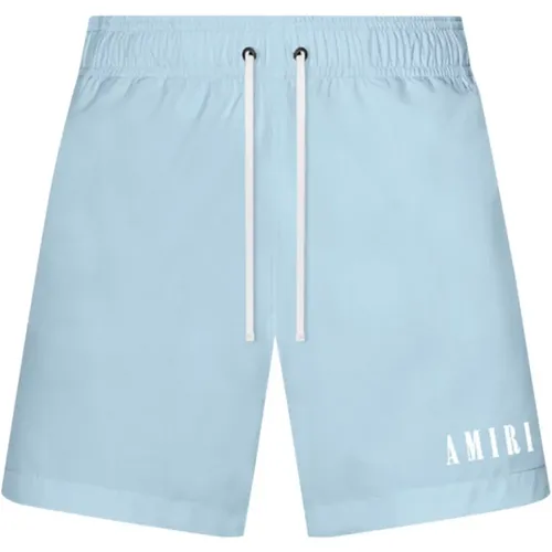 Core Logo Swim Shorts in , male, Sizes: L, M, S - Amiri - Modalova