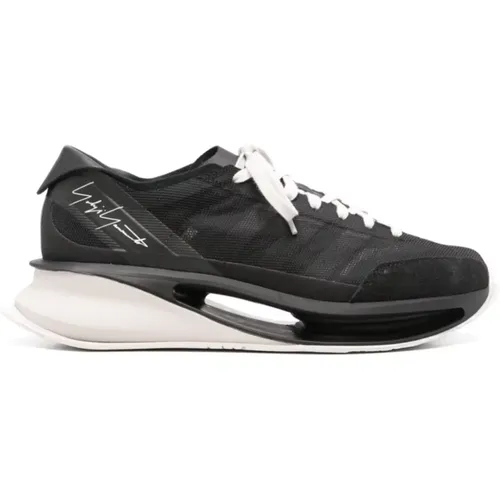 Negative Space Inspired Innovative Running Shoes , male, Sizes: 8 1/2 UK, 10 1/2 UK, 9 1/2 UK, 6 UK, 6 1/2 UK, 8 UK, 7 UK, 11 UK, 10 UK, 9 UK, 7 1/2 U - Y-3 - Modalova