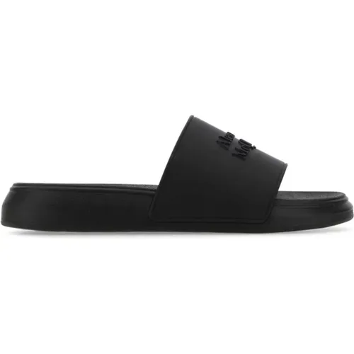 Rubber slippers , male, Sizes: 6 UK - alexander mcqueen - Modalova