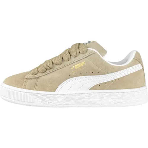 Damen Low-Top Wildleder Sneakers , Damen, Größe: 37 EU - Puma - Modalova