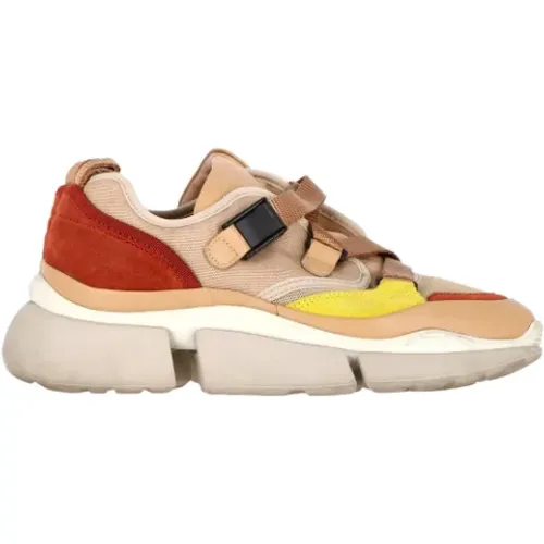 Pre-owned Leder sneakers - Chloé Pre-owned - Modalova