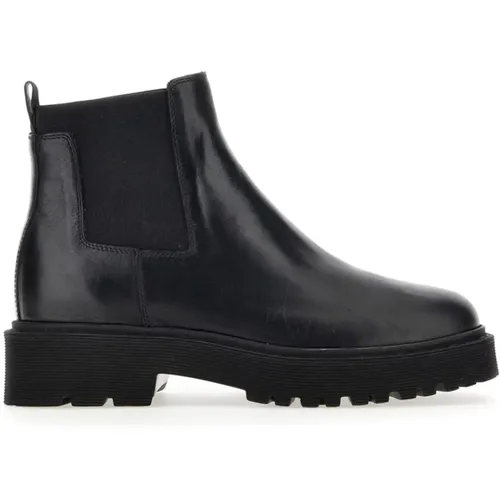 Boots , female, Sizes: 4 UK, 5 1/2 UK, 3 1/2 UK, 5 UK, 7 UK, 3 UK - Hogan - Modalova