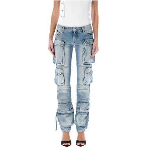 Sky Cargo Jeans , Damen, Größe: W24 - The Attico - Modalova