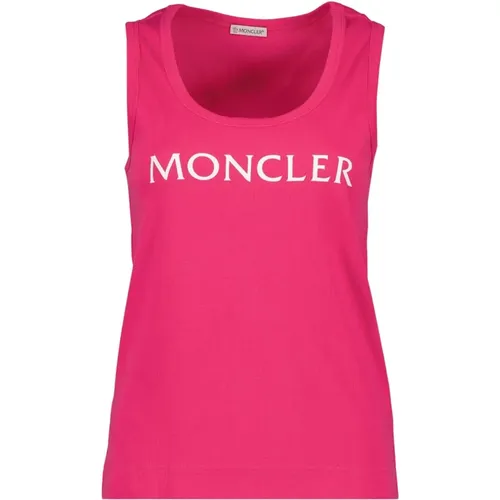 Logo Tanktop , Damen, Größe: S - Moncler - Modalova