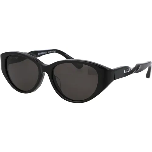 Stylische Sonnenbrille Bb0209Sa , Damen, Größe: 55 MM - Balenciaga - Modalova