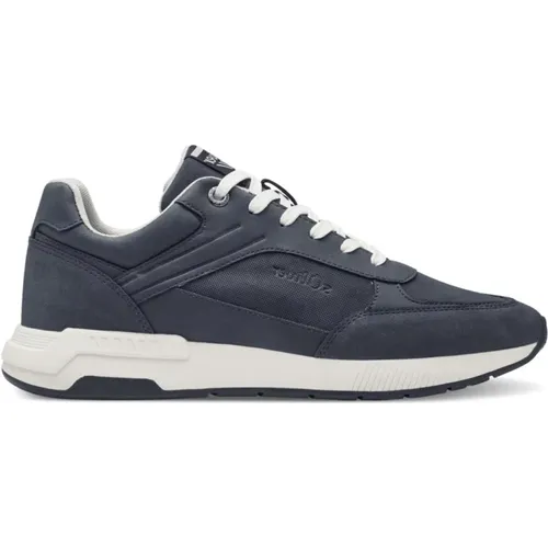 Navy Sneakers for Men , male, Sizes: 11 UK, 9 UK, 8 UK, 7 UK, 10 UK - s.Oliver - Modalova