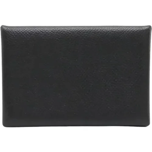 Pre-owned Leather wallets , female, Sizes: ONE SIZE - Hermès Vintage - Modalova