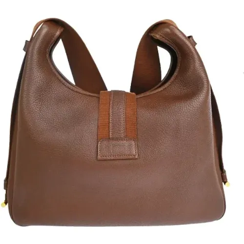 Pre-owned Leather shoulder-bags , female, Sizes: ONE SIZE - Hermès Vintage - Modalova