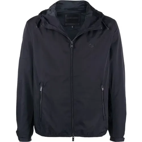 Nylon Jacket , male, Sizes: M, L, S, 2XL, XL - Emporio Armani - Modalova