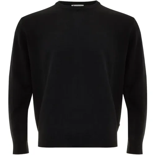 Eleganter Schwarzer Wollpullover - Ferrante - Modalova