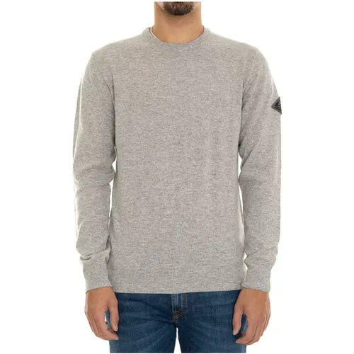 Rippstrickpullover mit Armlogo , Herren, Größe: 3XL - Roy Roger's - Modalova