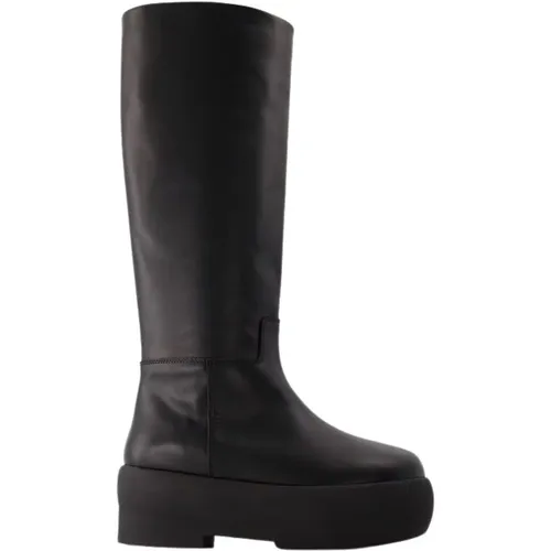 Tubular Boots in Leather , female, Sizes: 3 UK, 7 UK, 6 UK, 2 UK - Gia Borghini - Modalova