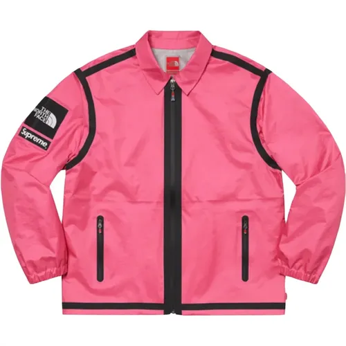 Limitierte Auflage Rosa Summit Series Coach Jacke - Supreme - Modalova