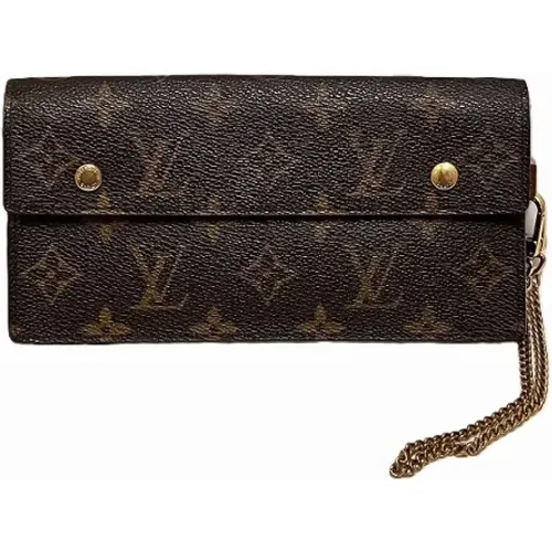 Pre-owned Canvas wallets , male, Sizes: ONE SIZE - Louis Vuitton Vintage - Modalova