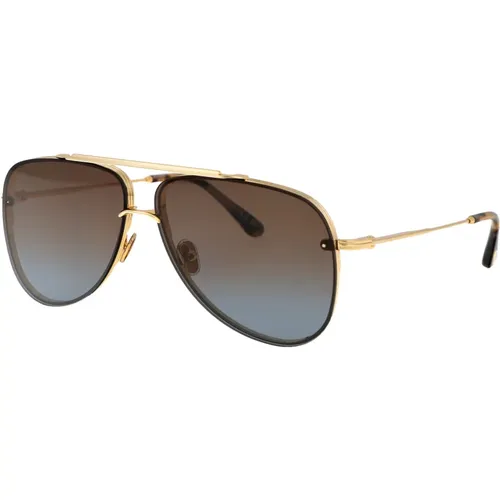 Stylische Sonnenbrille für Leon - Tom Ford - Modalova