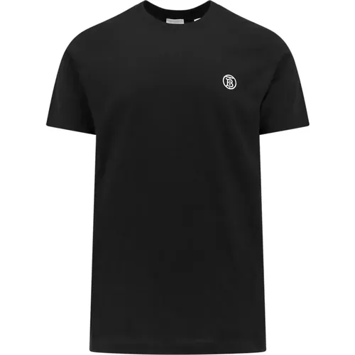 Crew-neck T-Shirt Regular Fit , male, Sizes: L, S, XL - Burberry - Modalova