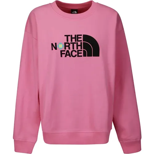 Rosa Oversized Logo Sweatshirt Fleece Interieur - The North Face - Modalova