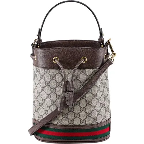 Beige Bucket Bag & Backpack , female, Sizes: ONE SIZE - Gucci - Modalova