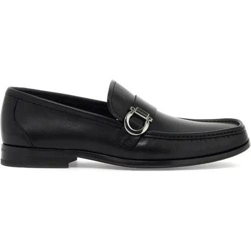 Classic Leather Loafers , male, Sizes: 6 UK - Salvatore Ferragamo - Modalova