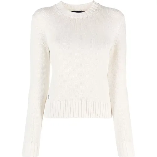 Long sleeve pullover , female, Sizes: L, XL - Ralph Lauren - Modalova