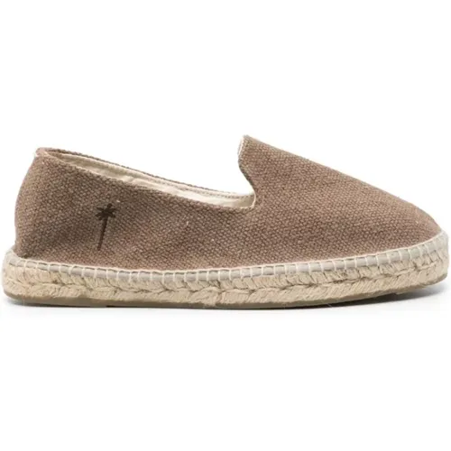 Besticktes Logo Slip-On Flache Schuhe - Manebí - Modalova