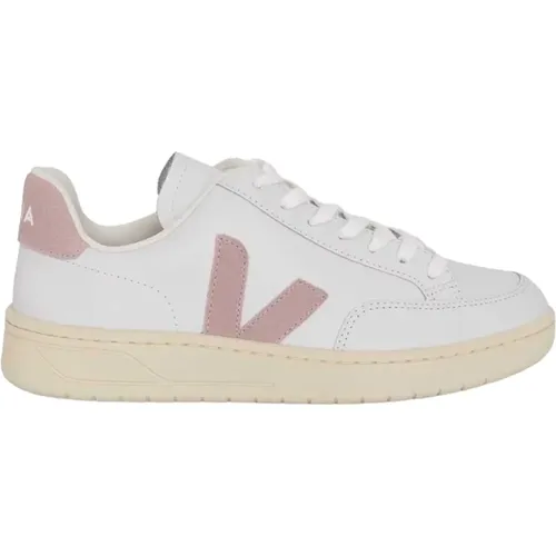 Nachhaltige Leder V-12 Sneakers , Damen, Größe: 37 EU - Veja - Modalova