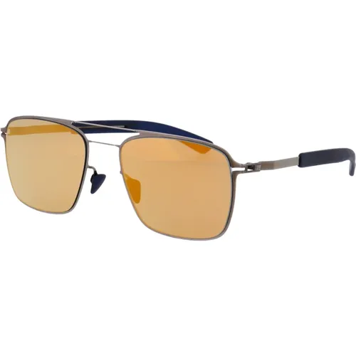 Flax Sunglasses for Stylish Sun Protection , unisex, Sizes: 54 MM - Mykita - Modalova