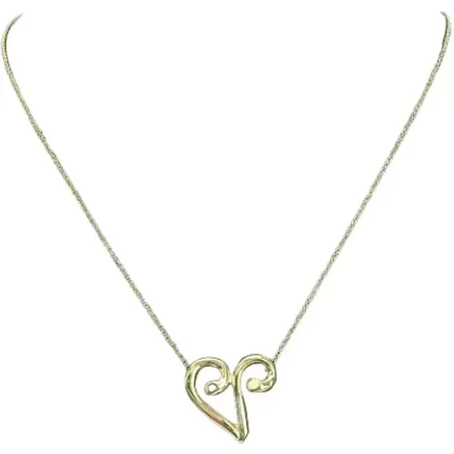 Pre-owned Metal necklaces , female, Sizes: ONE SIZE - Tiffany & Co. Pre-owned - Modalova