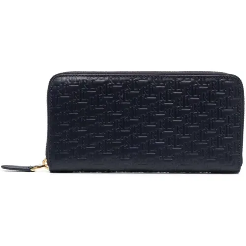 Zip Large Wallet , female, Sizes: ONE SIZE - Ralph Lauren - Modalova