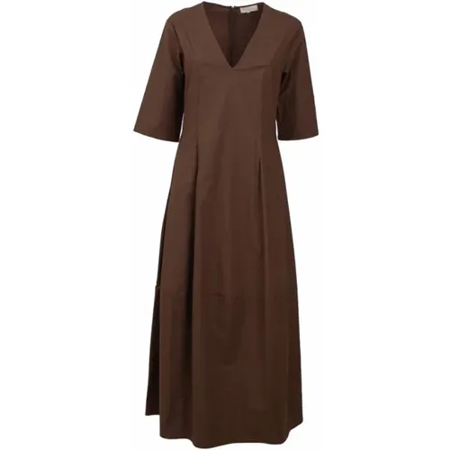 Elegant Dress 10246a , female, Sizes: XS, S, M - Antonelli Firenze - Modalova