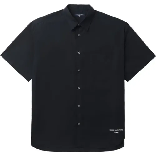 Basic Half Sleeve Shirt , male, Sizes: L - Comme des Garçons - Modalova