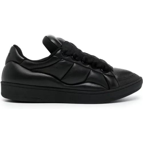 Leather Sneakers , male, Sizes: 5 UK - Lanvin - Modalova
