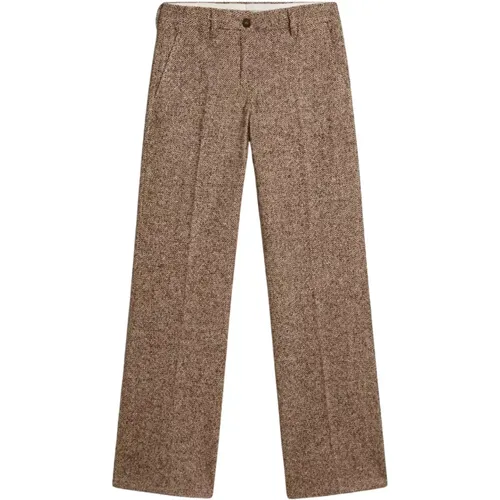 Wide Leg Pants , female, Sizes: S - Golden Goose - Modalova