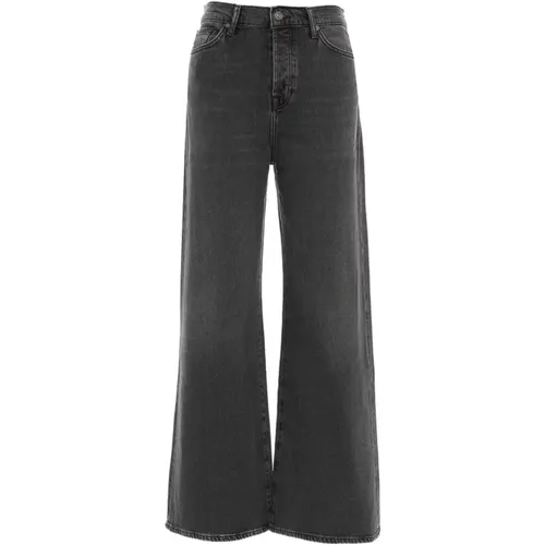 Damenbekleidung Jeans Schwarz Aw23 , Damen, Größe: W26 - 7 For All Mankind - Modalova