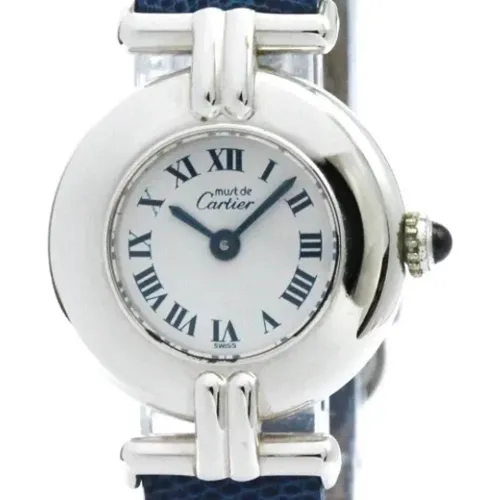 Pre-owned Leather watches , female, Sizes: ONE SIZE - Cartier Vintage - Modalova