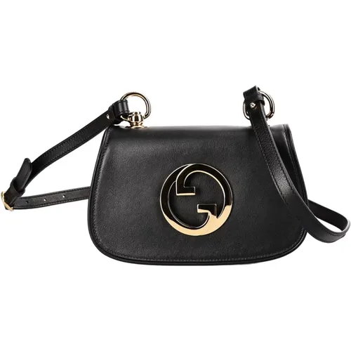 Mini Blondie Crossbody Bag with Metal GG Logo , female, Sizes: ONE SIZE - Gucci - Modalova