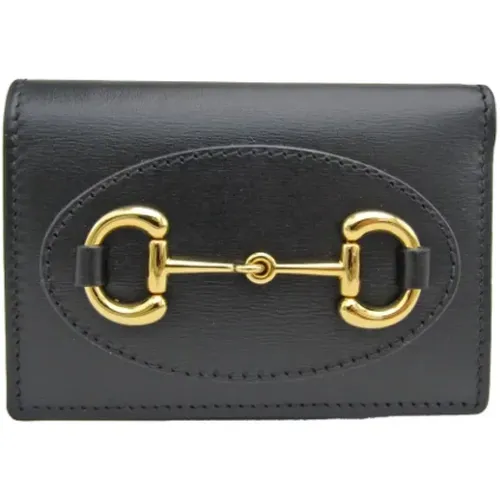 Pre-owned Leather wallets , female, Sizes: ONE SIZE - Gucci Vintage - Modalova