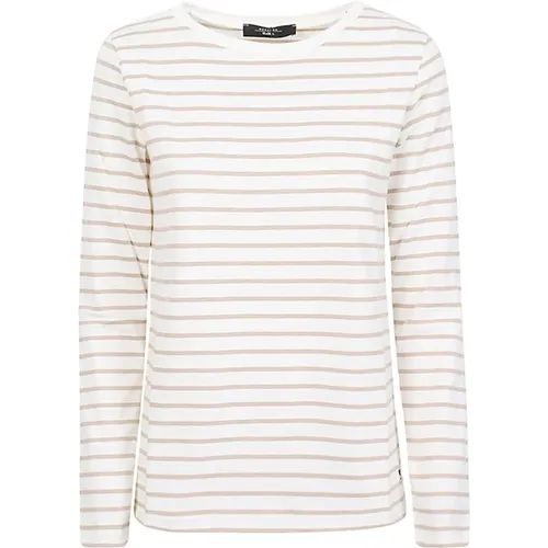 Striped Cotton Sweater , female, Sizes: XS - Max Mara Weekend - Modalova