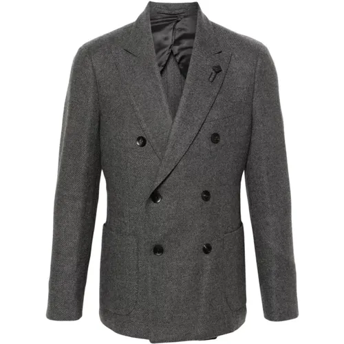 Grey Outerwear Aw24 Mens Fashion , male, Sizes: L - Lardini - Modalova