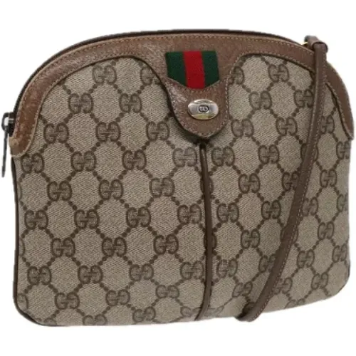 Pre-owned Canvas shoulder-bags , female, Sizes: ONE SIZE - Gucci Vintage - Modalova