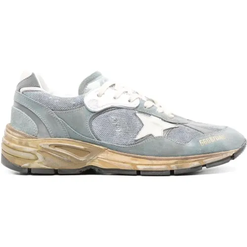 Distressed Mesh Sneakers , male, Sizes: 6 UK, 3 UK, 10 UK, 7 UK, 4 UK, 5 UK - Golden Goose - Modalova