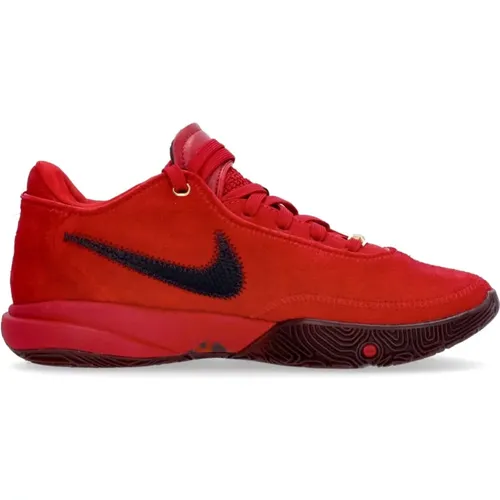 Lebron XX Basketballschuh Rot , Herren, Größe: 42 EU - Nike - Modalova