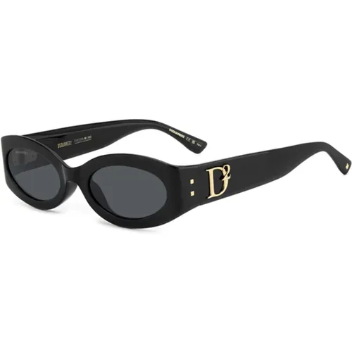 Grey Sunglasses , female, Sizes: 54 MM - Dsquared2 - Modalova