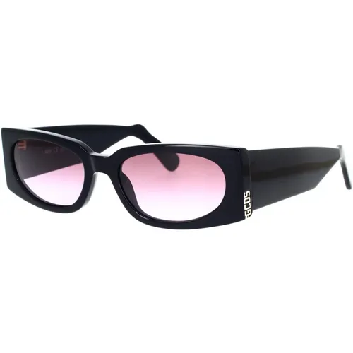 Urban Style Sunglasses with Purple Gradient Lenses , unisex, Sizes: 56 MM - Gcds - Modalova