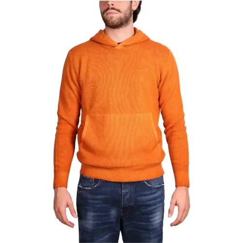 Washed Wool Sweater , male, Sizes: M - Altea - Modalova