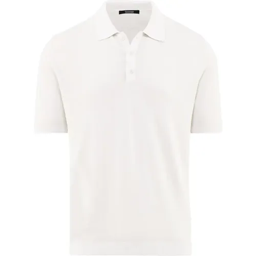 Stockinette Stitch Polo Shirt , male, Sizes: 2XL, 3XL - BomBoogie - Modalova